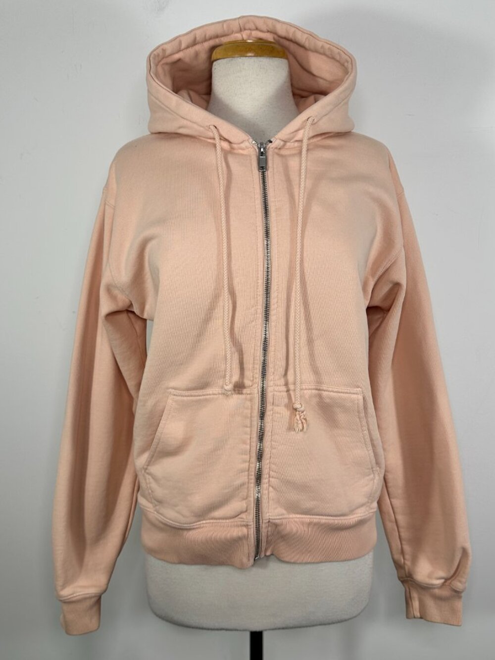 Brandy Melville Oversized Fit Christy Full Zip Hoodie Womens M? Pink
